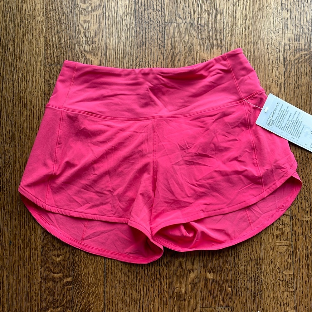 Lululemon Speed Up HR Short 4” NWT